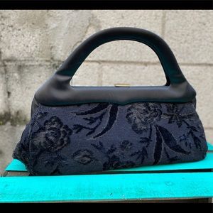 Vintage carpet bag